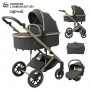 Коляска LUXMOM 507 3в1 : серый