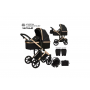 Коляска LUXMOM 570 3в1: чёрный