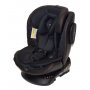 Автокресло 636  изофикс: BLACK  (эко-кожа)