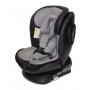 Автокресло 636  изофикс: BLACK + GREY (эко-кожа)