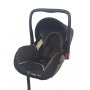 BABY CAR SEAT HB801 с подушкой вкладышем  (группа 0+ от 0-13 кг.): BLACK+GREY