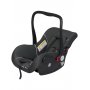 BABY CAR SEAT HB801 с подушкой вкладышем  (группа 0+ от 0-13 кг.): GREY + BLACK DOT
