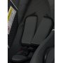 BABY CAR SEAT HB801 с подушкой вкладышем  (группа 0+ от 0-13 кг.): GREY + BLACK DOT