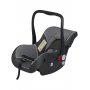BABY CAR SEAT HB801 с подушкой вкладышем  (группа 0+ от 0-13 кг.): GREY DOT + BLACK DOT
