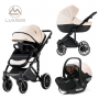 Коляска LUXMOM F2 3в1 : бежевый