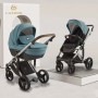 Коляска LUXMOM F5 3в1: светло-зелёный
