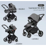 Коляска LUXMOM 92 3в1 : тёмно-серый