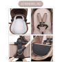 Коляска LUXMOM A6 3в1 : бежевый