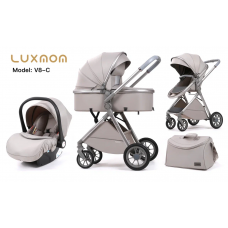Коляска LUXMOM V2(V8+C) 3в1 