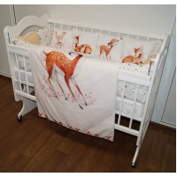 Комплект Постельного белья "Олененок"  Поплин 17 предметов