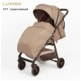 Коляска LUXMOM V11 : коричневый