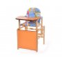Стол+стул Матрешка : Оранжевый