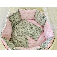 Комплект в кроватку Дамаск 17 предметов